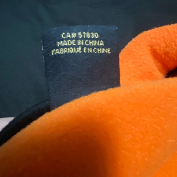OVO Arch Polar Fleece Half Zip - Orange - Picture 6 of 8